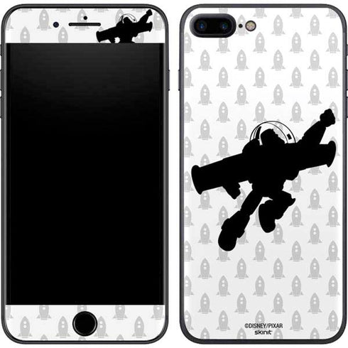 Disney Toy Story Buzz Lightyear Silhouette iPhone 8 Plus Skin