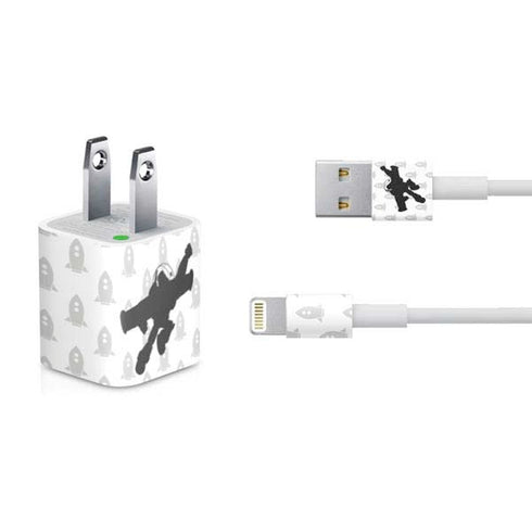 Disney Toy Story Buzz Lightyear Silhouette iPhone Charger (5W USB) Skin