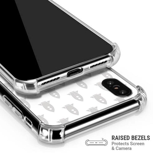 Disney Toy Story Buzz Lightyear Silhouette iPhone X/XS Clear Case