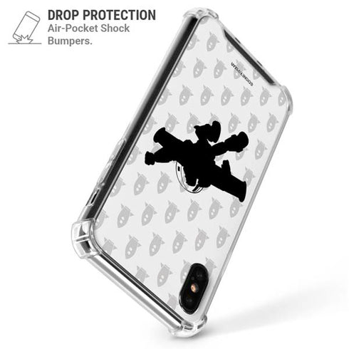 Disney Toy Story Buzz Lightyear Silhouette iPhone X/XS Clear Case