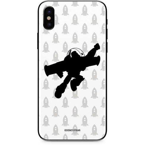 Disney Toy Story Buzz Lightyear Silhouette iPhone XS Max Skin