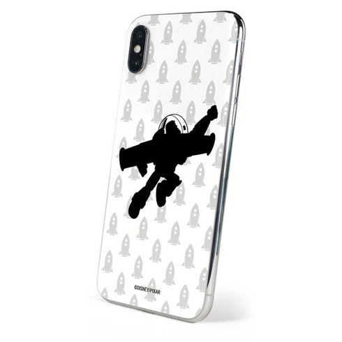 Disney Toy Story Buzz Lightyear Silhouette iPhone XS Skin