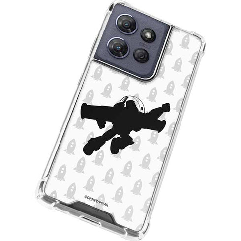 Disney Toy Story Buzz Lightyear Silhouette Moto G 5G (2025) Clear Case
