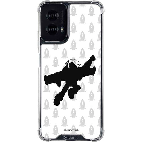 Disney Toy Story Buzz Lightyear Silhouette Moto G Power 5G (2024) Clear Case