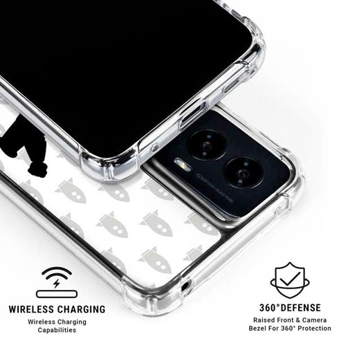 Disney Toy Story Buzz Lightyear Silhouette Moto G Power 5G (2024) Clear Case