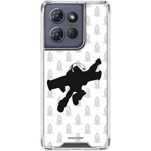 Disney Toy Story Buzz Lightyear Silhouette Moto G Power 5G (2025) Clear Case