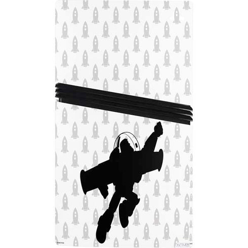 Disney Toy Story Buzz Lightyear Silhouette PS5 Pro Console Skin