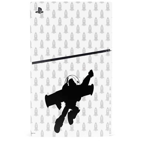 Disney Toy Story Buzz Lightyear Silhouette PS5 Slim Digital Edition Console Skin