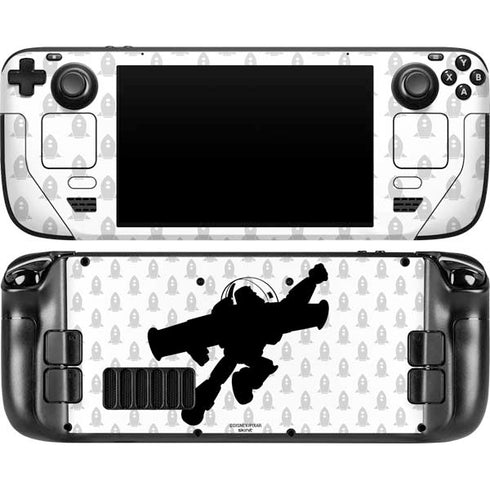 Disney Toy Story Buzz Lightyear Silhouette Steam Deck Handheld Gaming Computer OLED Skin