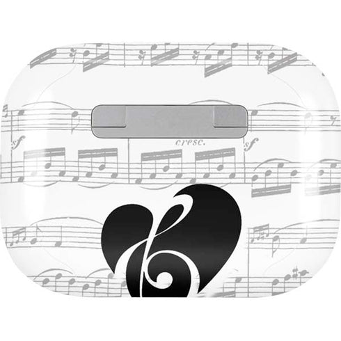BW Musical Notes AirPods Skins