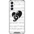 BW Musical Notes Gabb Phone 4 Clear Case