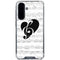 BW Musical Notes Galaxy A36 5G Clear Case