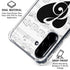 BW Musical Notes Galaxy A36 5G Clear Case