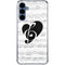 BW Musical Notes Galaxy A55 5G Clear Case