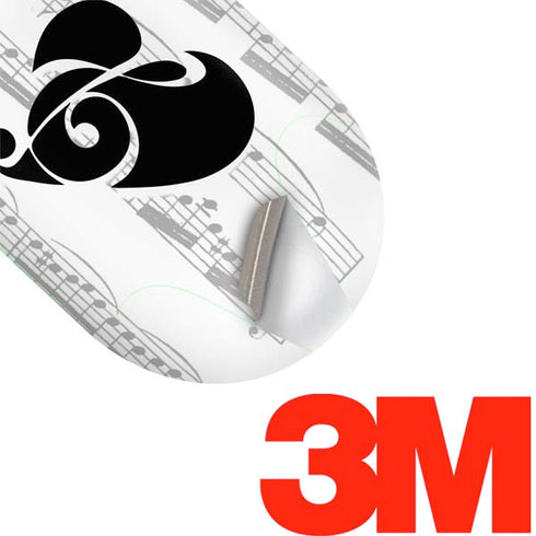 BW Musical Notes Galaxy Buds Plus Skin