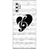 BW Musical Notes Galaxy Note 10 Plus Skin