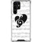 BW Musical Notes Galaxy S23 Ultra Clear Case