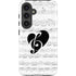 BW Musical Notes Galaxy S25 Impact Case
