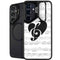 BW Musical Notes Galaxy S25 Kickstand Case