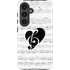 BW Musical Notes Galaxy S25 Plus Impact Case