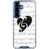 BW Musical Notes Galaxy S25 Plus Clear Case
