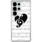 BW Musical Notes Galaxy S25 Ultra Clear Case