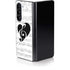 BW Musical Notes Galaxy Z Fold5 5G Skin