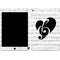 BW Musical Notes iPad Skins