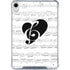 BW Musical Notes iPad 11th Gen (2025) Clear Case