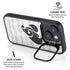 BW Musical Notes iPhone 15 Plus Kickstand Case