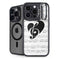 BW Musical Notes iPhone 15 Pro Kickstand Case