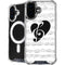 BW Musical Notes iPhone 16 Plus MagSafe Case