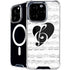 BW Musical Notes iPhone 16 Pro MagSafe Case