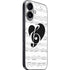 BW Musical Notes iPhone 16 Skin