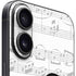 BW Musical Notes iPhone 16 Skin