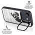BW Musical Notes iPhone 16e Kickstand Case