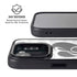 BW Musical Notes iPhone 16e Kickstand Case