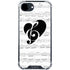 BW Musical Notes iPhone 16e Clear Case