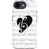 BW Musical Notes iPhone 16e Impact Case