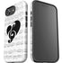 BW Musical Notes iPhone 16e Impact Case