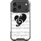 BW Musical Notes iPhone 18 Pro Clear Case