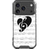 BW Musical Notes iPhone 18 Pro Clear Case