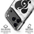 BW Musical Notes iPhone 18 Pro Clear Case