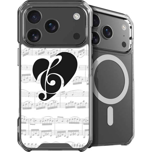 BW Musical Notes iPhone 18 Pro MagSafe Case