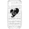 BW Musical Notes iPhone XS Clear Case
