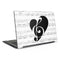 BW Musical Notes Dell Latitude Skin