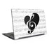 BW Musical Notes Dell Latitude Skin