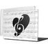 BW Musical Notes MacBook Pro 14in (2021-24) Case plus Skin