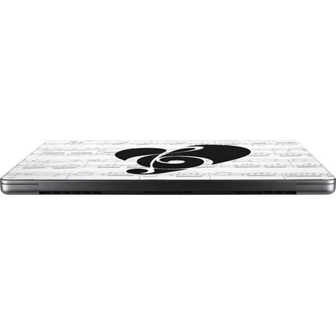 BW Musical Notes Apple MacBook Pro 14-inch Skin