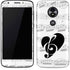 BW Musical Notes Moto E5 Play Skin